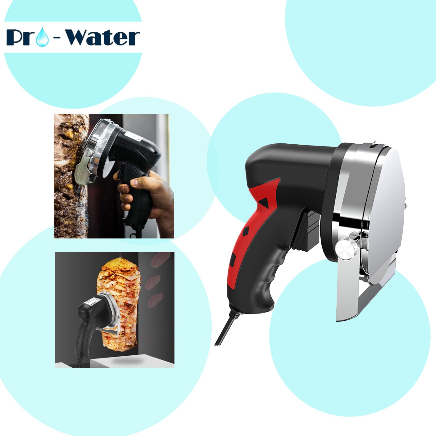 Kebab Shawarma Machine - Roast Meat Slicer Commercial Electric Kebab