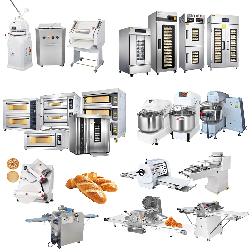 Rotary Bakery Oven - Customized Industrial Bread Production Line Small