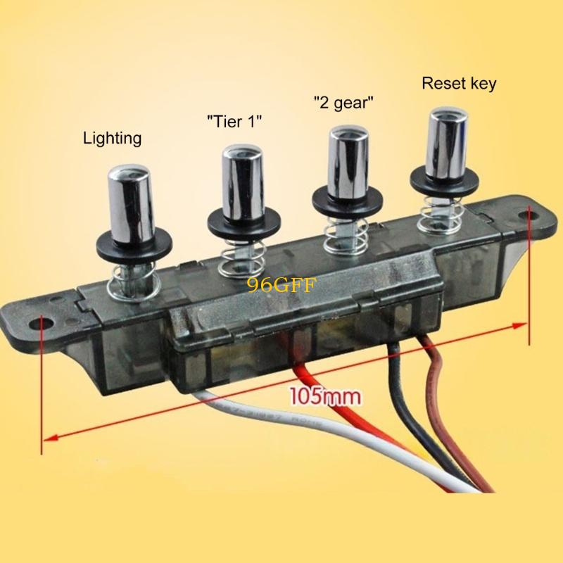 96GF Hood Switches Plastic Rei - огляд і ціна Commercial Kitchen Hood
