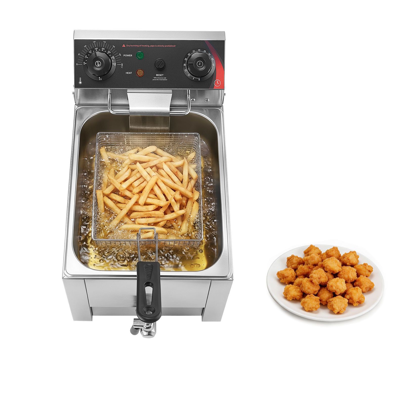 Commercial Electric Deep Fryer - огляд і ціна Deep Fryer Commercial
