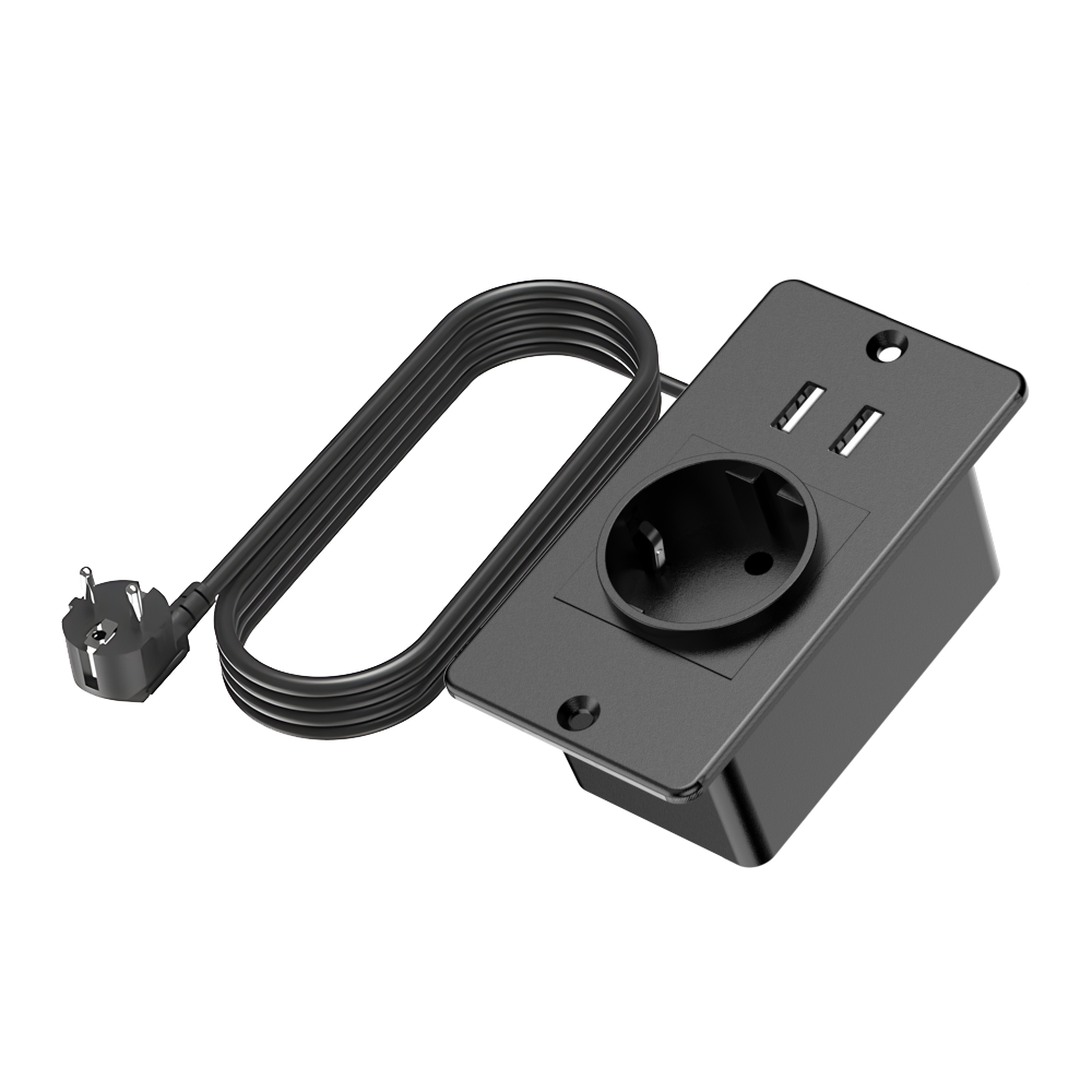 Embedded EU Power Strip with 2 - огляд і ціна Commercial Kitchen Outlets
