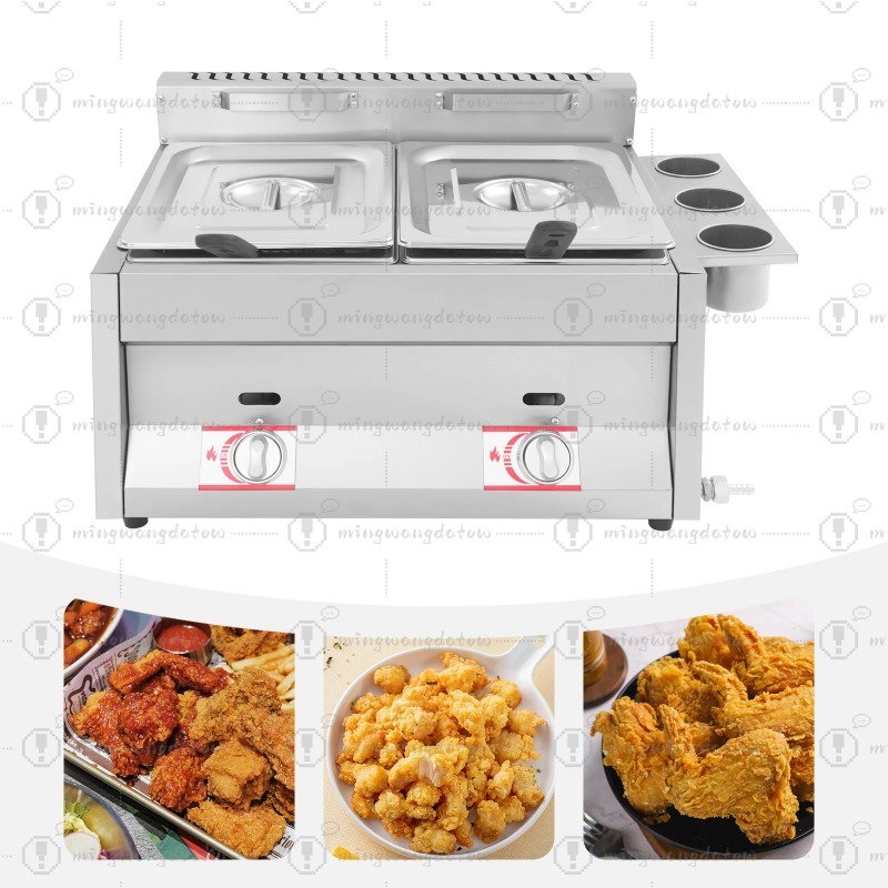 NEW Commercial Gas Deep Fryer  - огляд і ціна Deep Fryer Commercial