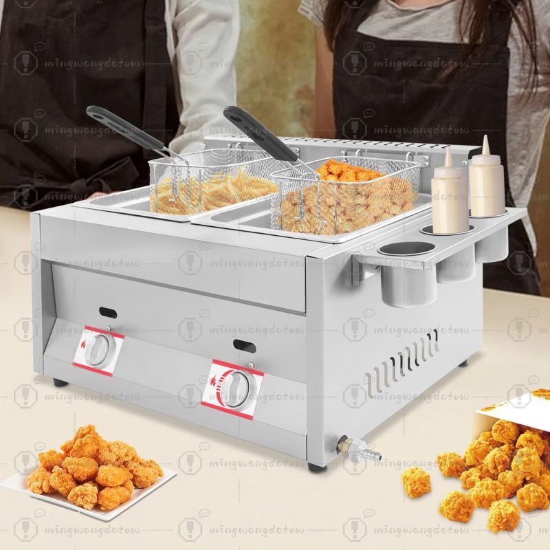 NEW Commercial Gas Deep Fryer  - огляд і ціна Deep Fryer Commercial