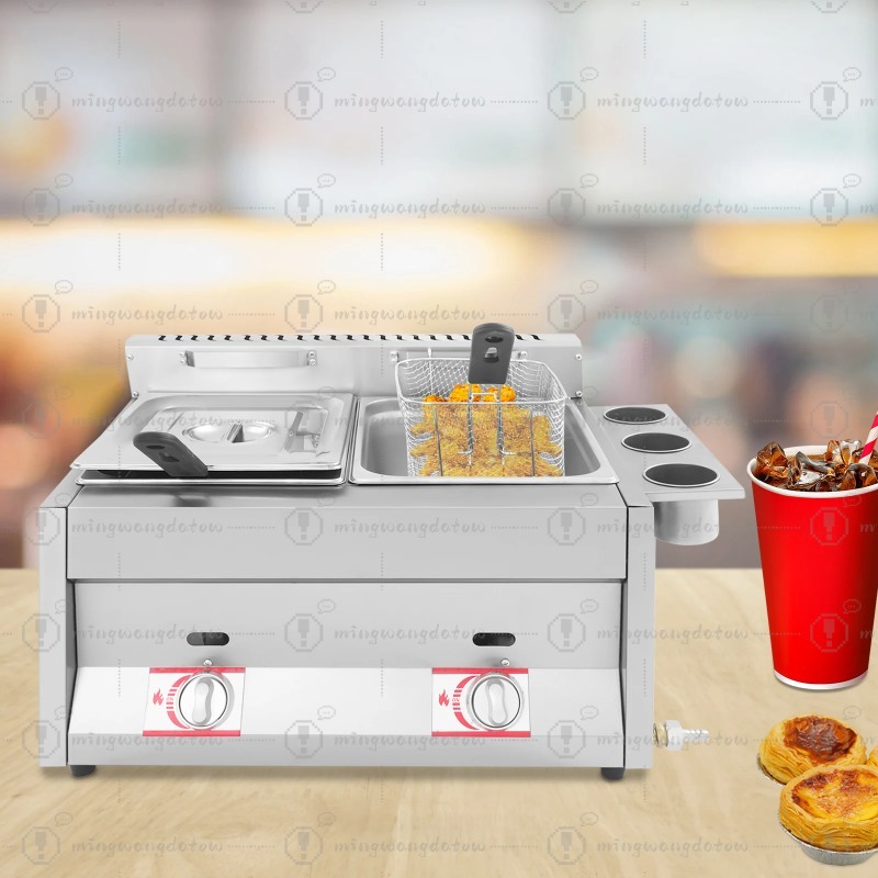 NEW Commercial Gas Deep Fryer  - огляд і ціна Deep Fryer Commercial