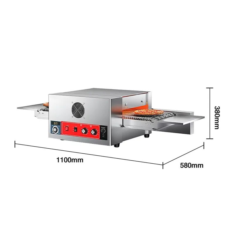 2026 Hot！ Conveyor Belt Pizza  - огляд і ціна Pizza Conveyor Oven