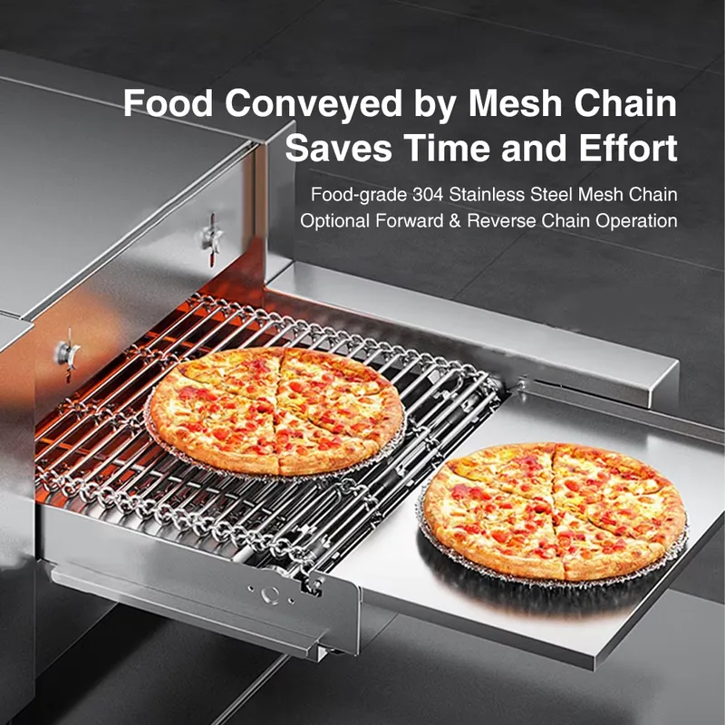 2026 Hot！ Conveyor Belt Pizza  - огляд і ціна Pizza Conveyor Oven
