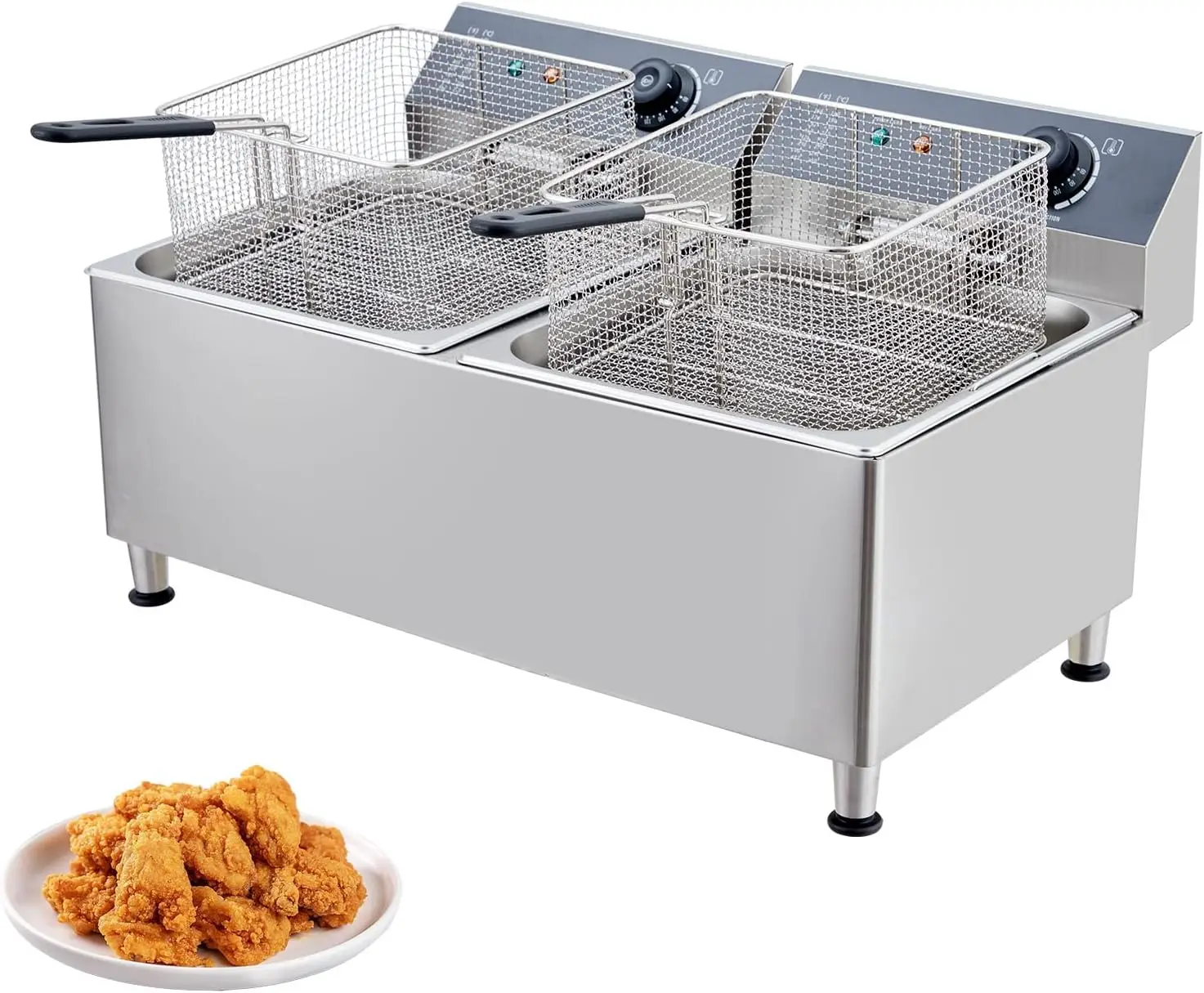 23.2 Quart Commercial Electric - огляд і ціна Deep Fryer Commercial