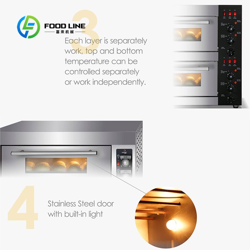 Customized size Tray Commercia - огляд і ціна Rotary Bakery Oven