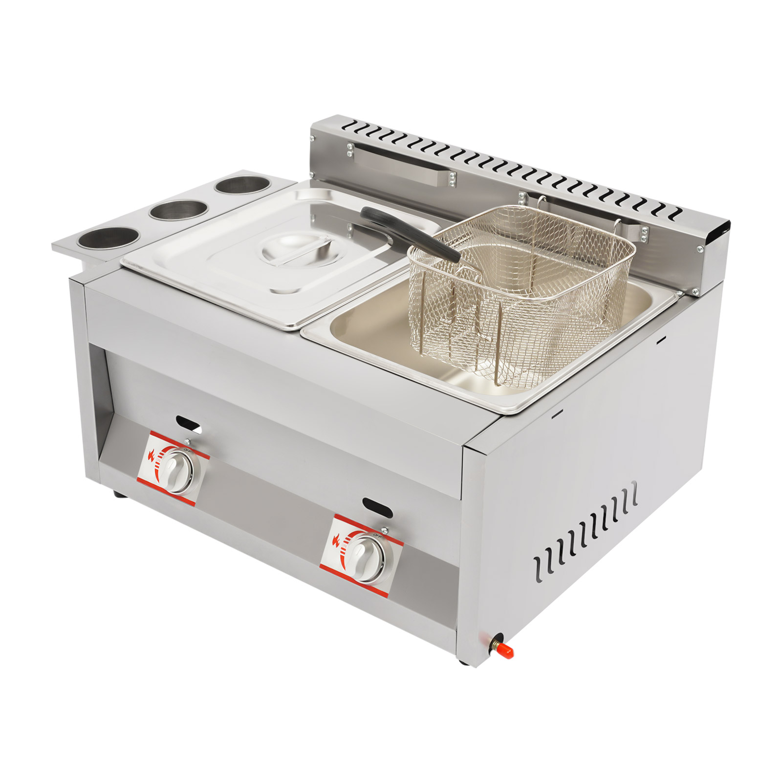 Commercial Deep Fryer 2-Tank 6 - огляд і ціна Deep Fryer Commercial