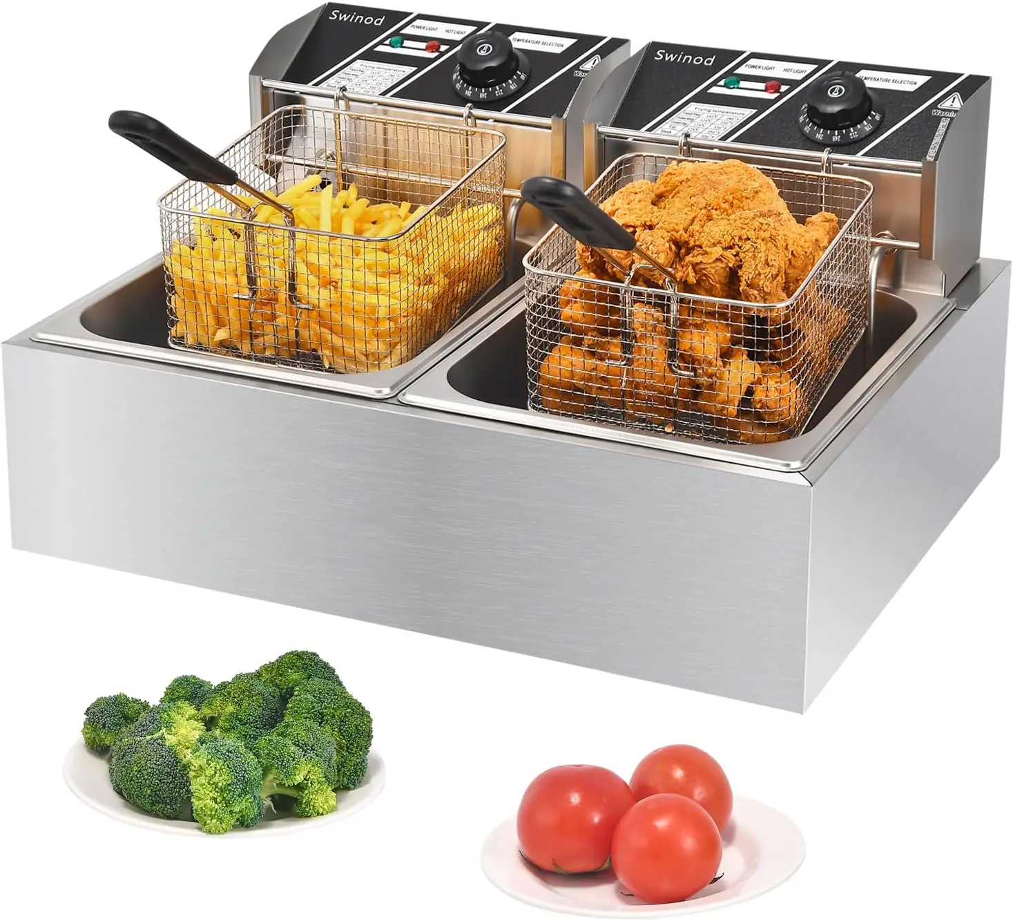 Commercial Deep Fryer with Bas - огляд і ціна Deep Fryer Commercial