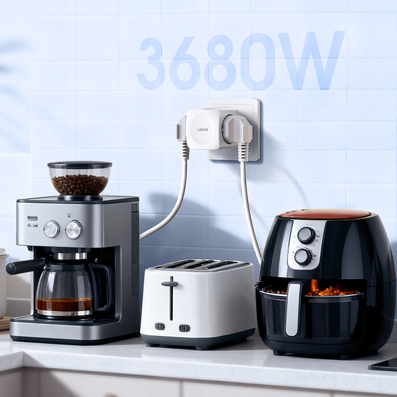 LDNIO 4 EU Outlet Power Cube,  - огляд і ціна Commercial Kitchen Outlets