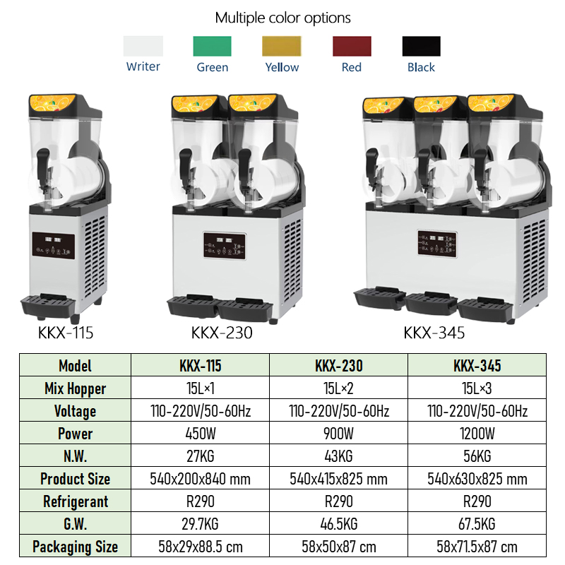 Smoothie Machine 2 Tanks 15L S - огляд і ціна Slushy Machine