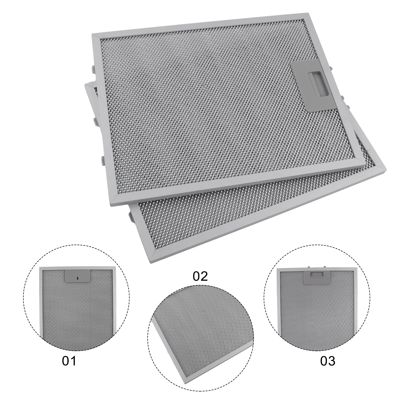 2PCS Cooker Hood Filters Metal - огляд і ціна Commercial Kitchen Hood
