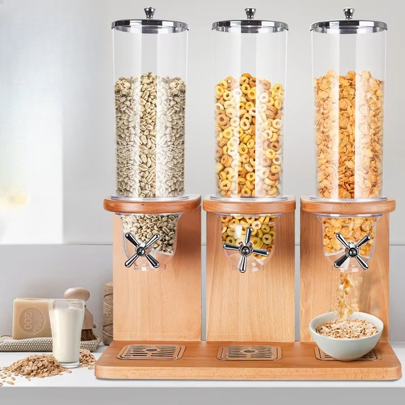 Solid Wood 3-Outlet Cereal Dis - огляд і ціна Commercial Kitchen Outlets