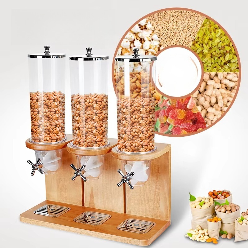 Solid Wood 3-Outlet Cereal Dis - огляд і ціна Commercial Kitchen Outlets