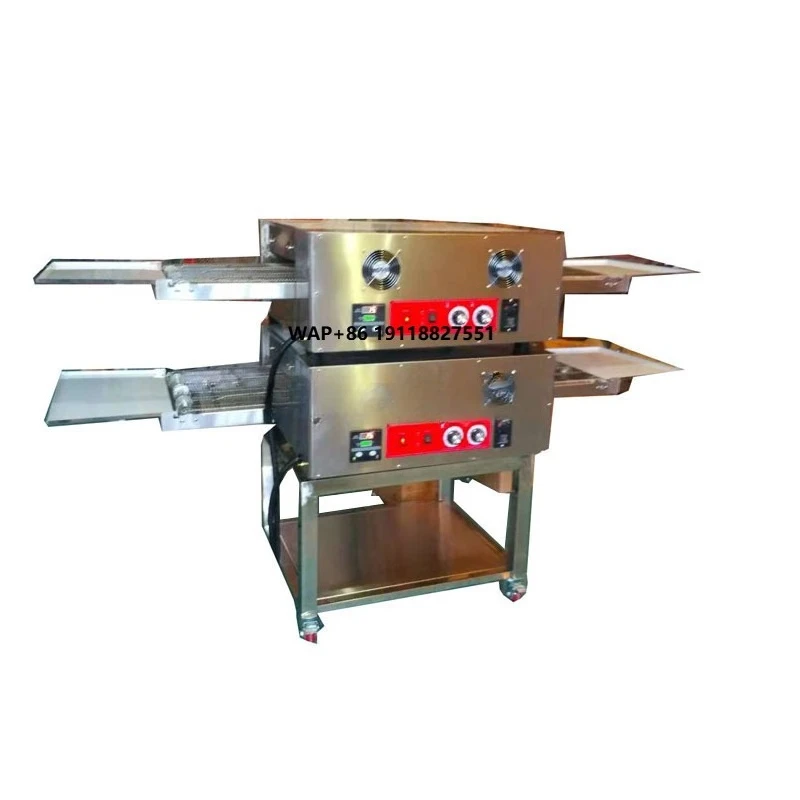 2-Deck Gas Convection Conveyor - огляд і ціна Pizza Conveyor Oven