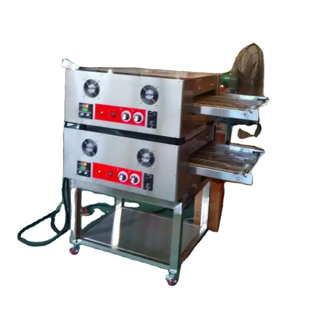 2-Deck Gas Convection Conveyor - огляд і ціна Pizza Conveyor Oven
