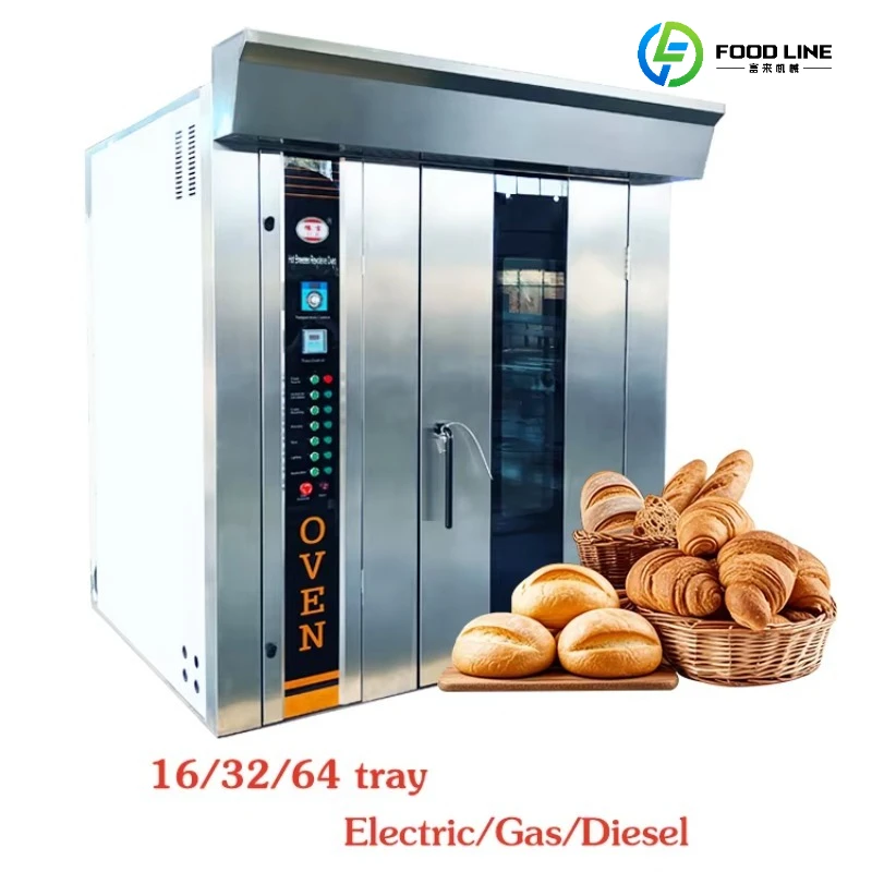FL Electric/Gas/Diesel Rotary  - огляд і ціна Rotary Bakery Oven