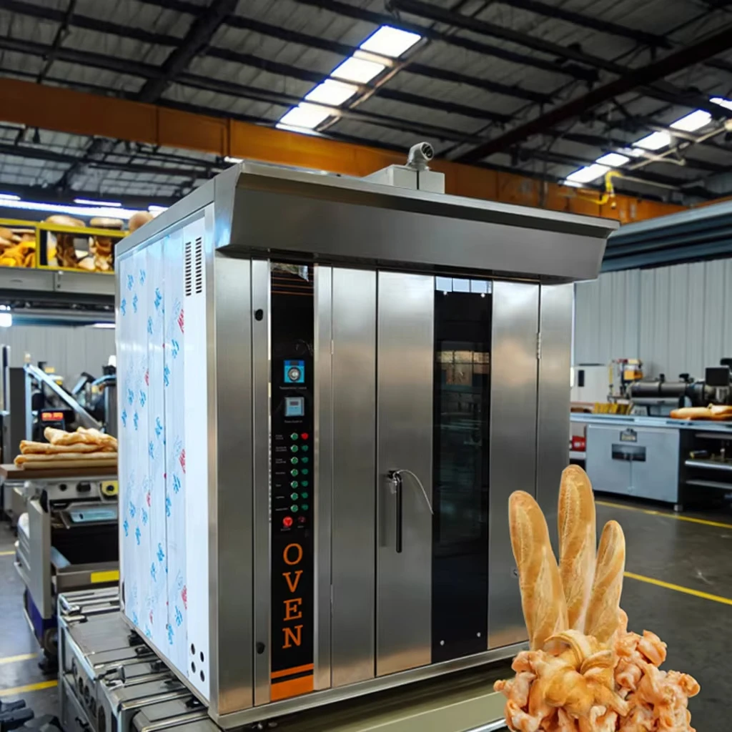Gas Industrial Rotary Oven for - огляд і ціна Rotary Bakery Oven