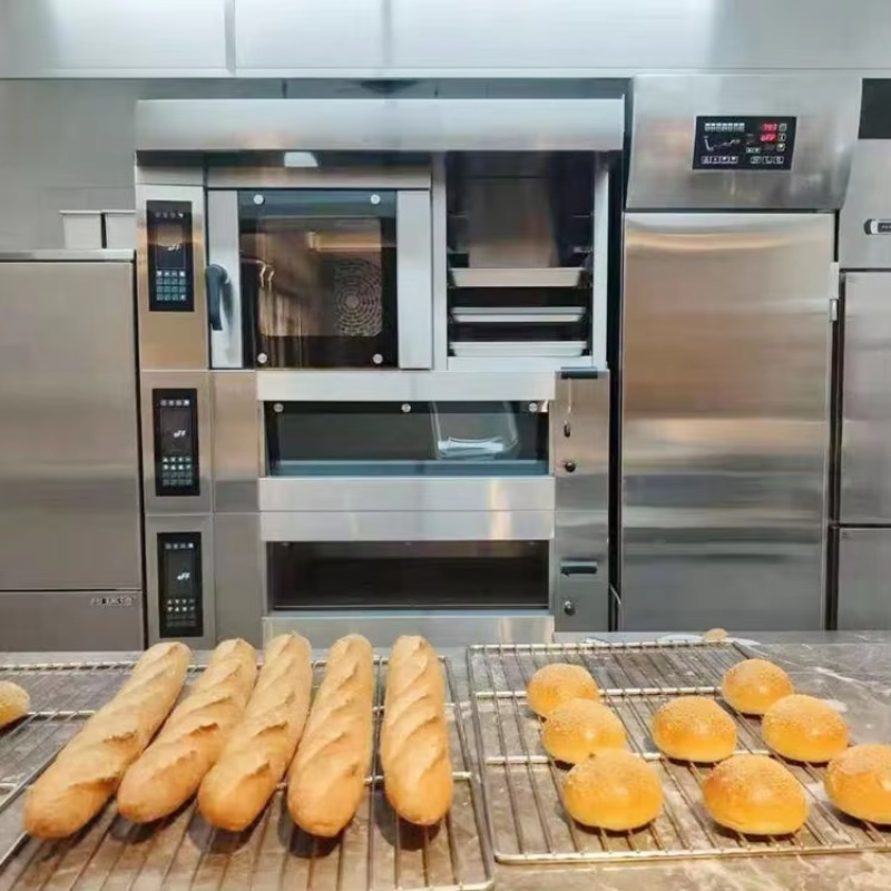 Bread Baking Equipment Oven an - огляд і ціна Rotary Bakery Oven