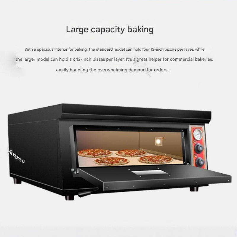 Double Deck Pizza Oven Commerc - огляд і ціна Pizza Conveyor Oven