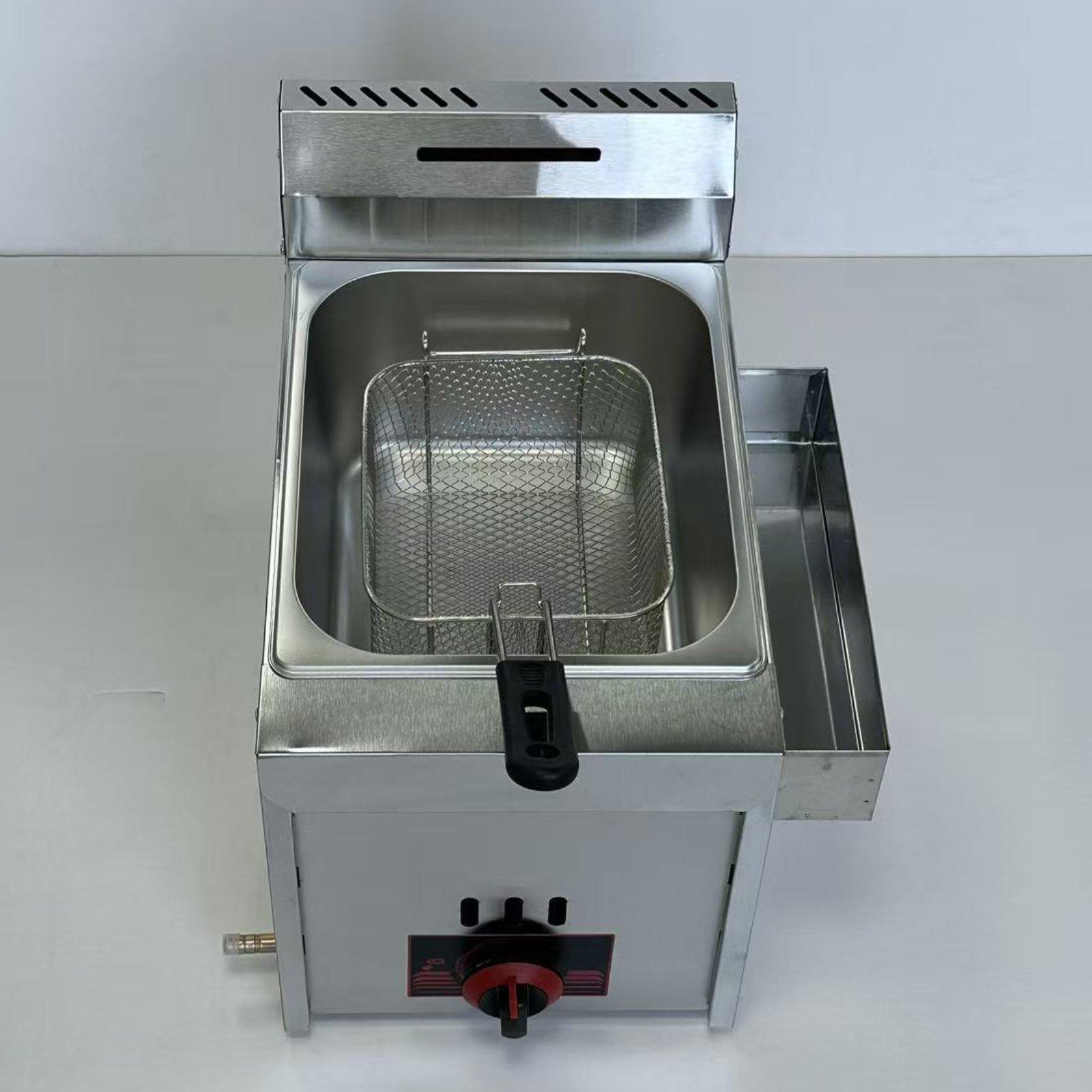 Commercial Deep Fryer Gas Frye - огляд і ціна Deep Fryer Commercial