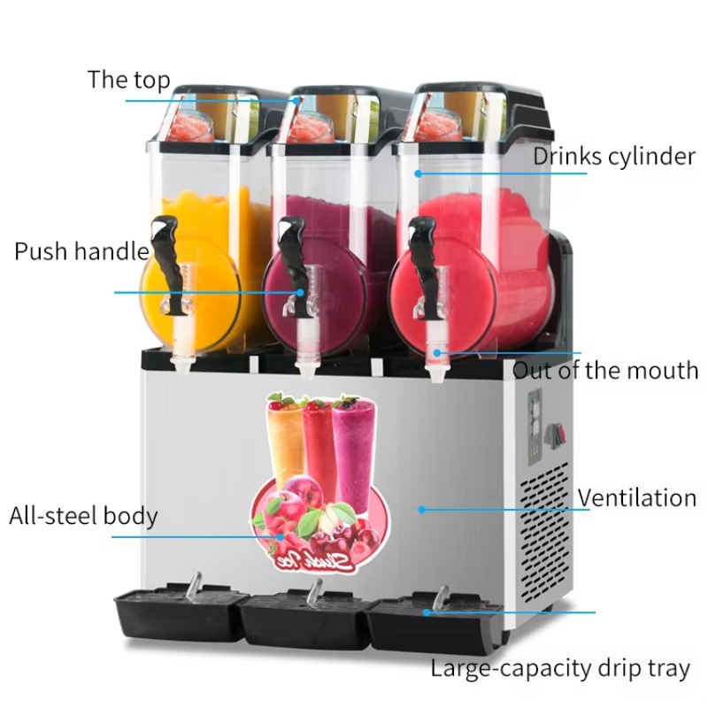 Automatic Commercial Slushy Ma - огляд і ціна Slushy Machine